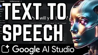 How to Convert Text to Speech in Google AI Studio Tutorial | AI Voice Generator FREE