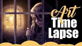 One Way Out | Digital Composite Time-lapse in Photoshop