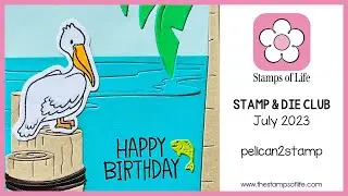 The Stamps of Life: Pelicans2stamp Clear Stamp Set & Dies