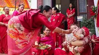 Weanning Ceremony of Avyukta Singh Maharjan