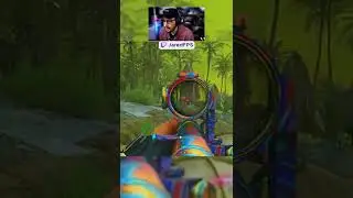 CRAZY KNIFE THROW 1V4😬| JaredFPS Warzone