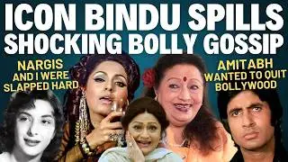 Bindu Exclusive | Amitabh Upset | Rekha Friendship Over | Nargis Slap | Dev Anand Mirror | Amjad Tea