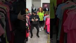 Cop caught STEALING at mall
