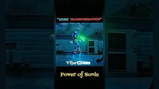 Sonic transform in Power / Sonic hedgehog #shorts #sonic #hedgehog #edit @Reddit_Gossipz