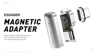 Essager: 100W Type-C Magnetic Adapter For Your Device