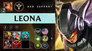 Leona Support vs Blitzcrank - NA Challenger Patch 25.24