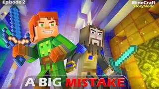 The Order Ka Raaz Khul Gaya | Minecraft Story Mode Episode 1 Part 2