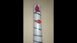 how to make paper roll drive toy for kids Aao bacho sikha