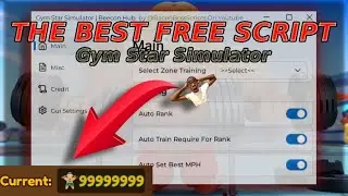 [РОЖДЕНИЕ] ❄️ Лучший скрипт для Gym Star Simulator (самый быстрый скрипт для фарма) | *PASTEBIN*