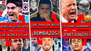 ¿RIVER compra esta JOYA de MÉXICO? ¿GUIÑO a VILLA?+ BOCA complicado+ ¿Se puede SUSPENDER el MUNDIAL?