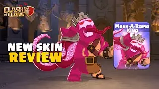 NEW Jelly King Skin REVIEW! (Clash Of Clans)