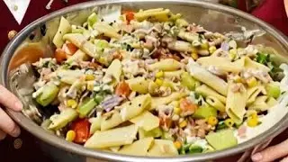 Tuna Pasta Salad | easy and testy salad |Creamy  tuna pasta salad