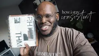 how to become consistent with your planner