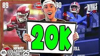 TOP 10 CHEAP BUDGET PLAYERS UNDER 20K IN COLLEGE FOOTBALL 25 ULTIMATE TEAM!