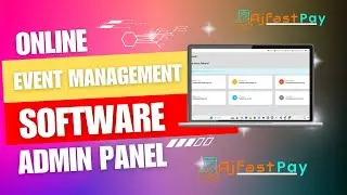 Online Event Management System in PHP/MySQL | Event Ticket Reservation  | Ajfastpay
