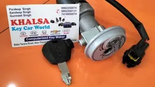 TVS #Jupiter# lock repair