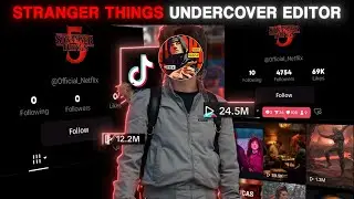 I went UNDERCOVER as a STRANGER THINGS editor for a WEEK BUT❗