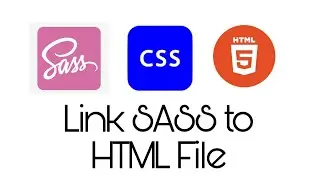 Link SASS to HTML in VS Code || Compile SASS in VS Code Editor