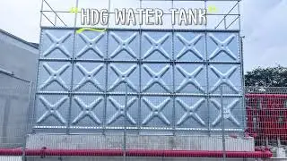Hot-Dip Galvanized Water Tank｜Durable, Stable, and Efficient Storage