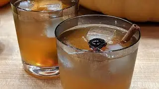 How to Make a Cinnamon-Maple Whiskey Sour | Halloween Cocktail | John Cusimano