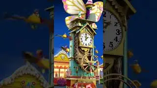 Butterfly Cuckoo Clock Whimsical land