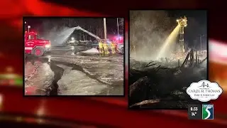WNEM Evening Extra: Fire destroys iconic Sebewaing building