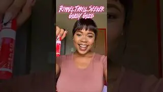 Trying out these glosses from #rimmellondon 🫦💕. . #glammedup #shortsviral #glossymakeuplook