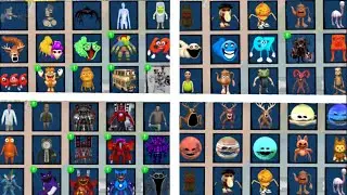 Nextbots in playground mod added new update hunge worm vs italian brainrot vs 99 night deer in maze