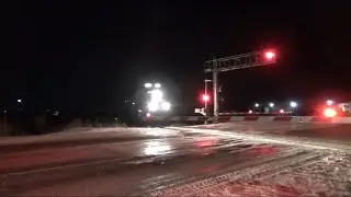 CP 8073 Hyballs Crossfields LEM on the CP Red Deer Subdivision.