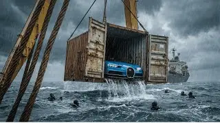$10,000,000 Bugatti Found Inside Shipping Container (Deep Sea)