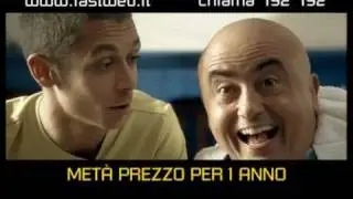 Spot Fastweb : Tutto Fastweb a met&agrave; prezzo con Valentino Rossi e Paolo Cevoli