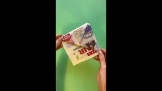 Turn Book Fair flyers into cool corner bookmarks with this easy DIY.