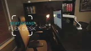 Seat/Stand Flex Desk for Offices & Studies