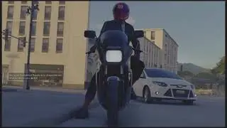 Mais uma cl&aacute;ssica Kawasaki GPZ 900 NINJA dando um rol&eacute; pela cidade!