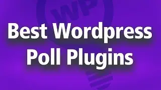 Best Wordpress Poll Plugins - How to add a poll widget