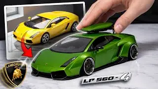 Как Widebody-кит меняет всё? | Lamborghini Gallardo LP560-4 (Custom Diecast Build! 🚀)