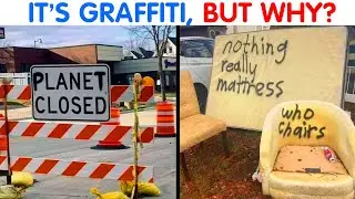 Funny and Creative Street Art Around The World | Epic Failures
