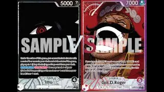 [Op13 One Piece Card Game] Red Purple Roger Vs Black Imu