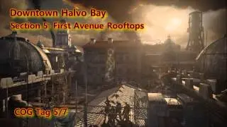 Gears Of War: Judgment - All COG Tag Locations - Downtown Halvo Bay