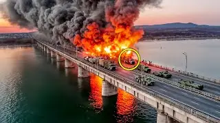 Ukraine STRIKE Russian Convoys on Crimea Bridge - Then THIS Happened