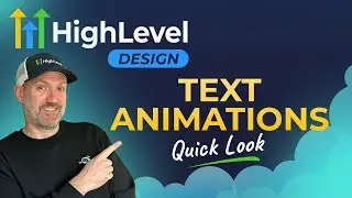 Native Animations in HighLevel - New Feature