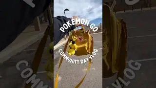Catching Totodiles for Pokemon Go Community Day #pokemongo #pokemongocommunityday #totodile