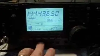 Listening to the VK3RRU 2 Metre CW Mildura Beacon