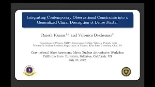 CMF Model | Modern Constraints | Lattice QCD | Heavy-ion Collisions | GravNu 2025 | Fullerton | USA