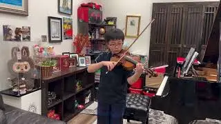 🎻 Weekly Violin Practice | Not Perfect, Just Practicing｜Bach Sonata （E major） Giga