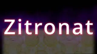 Zitronat. Richtige Sprechweise. Korrekte Aussprache. Gutes Deutsch. Von TV-Profisprecher.