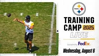 Watch Steelers Training Camp Practice on August 6 | Pittsburgh Steelers