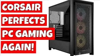 Лучший игровой корпус для ПК с ARGB-подсветкой! Обзор Corsair Frame 4000D RS ARGB.