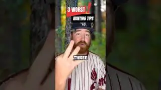 The 3 WORST PIECES OF HUNTING ADVICE I&rsquo;ve EVER gotten #hunting #deerhunting #bowhunting
