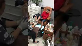 Teen Boy’s First Time Getting A Pedicure